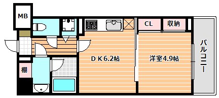 T・O BLDG 1st 間取り図