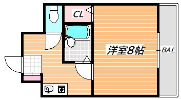 ウェルフェア富浜 間取り図