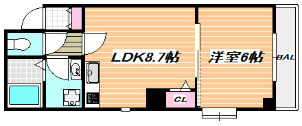 エスビル弐番館 間取り図