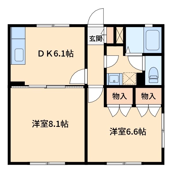 コモド南加瀬 間取り