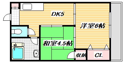 コーポ櫻 間取り図