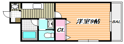 ＫＳキャトルセゾン 間取り図