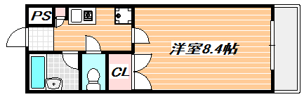 クレオ舞浜Ⅱ 間取り図