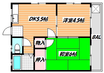 第九サンハイツ 間取り