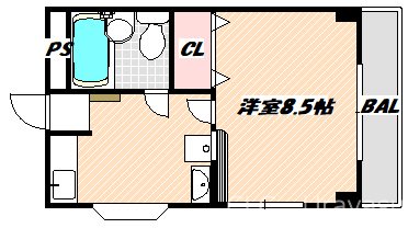 メゾンロイヤル  間取り図