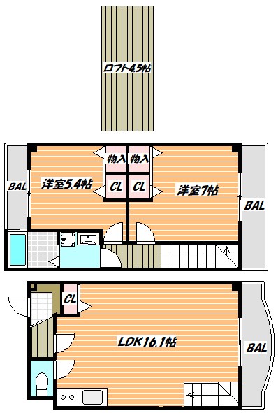 エクセレンテ 間取り図