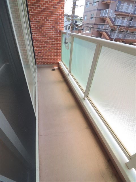 ハイピアソレアード ベランダ