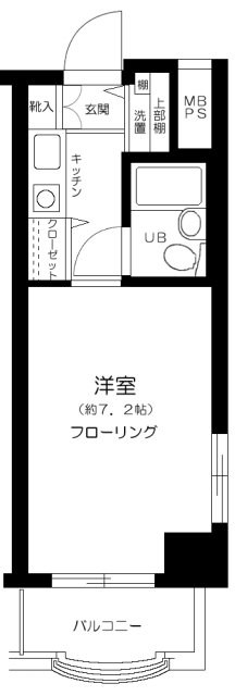 パーク・ノヴァ横浜・参番館 705号室 間取り