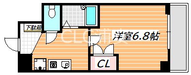 レジディア行徳 間取り図