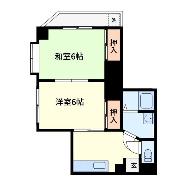 グリーンＳＡＭＩＲＥ 間取り図