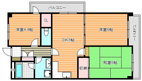 アーバンパーク行徳 間取り図