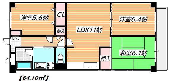 レジデンス雅鷺 間取り