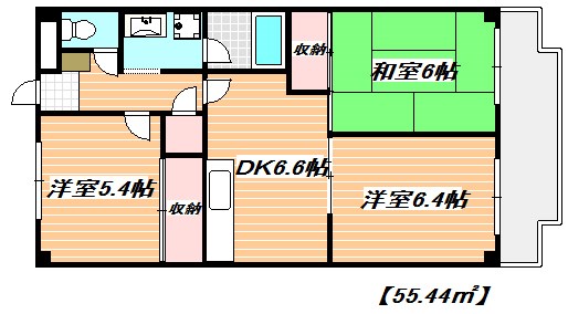 内田レジデンス 間取り図