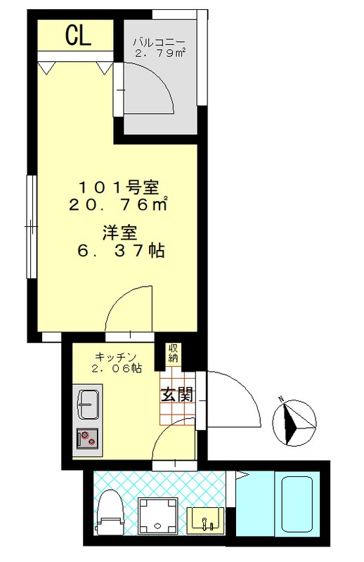 CFジオーレ川崎 間取り