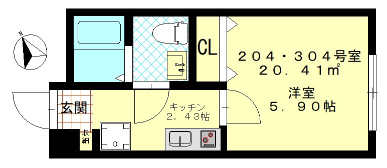 CFジオーレ川崎 間取り