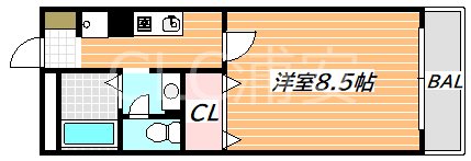 JLBグランエクリュ浦安Ⅱ 間取り図