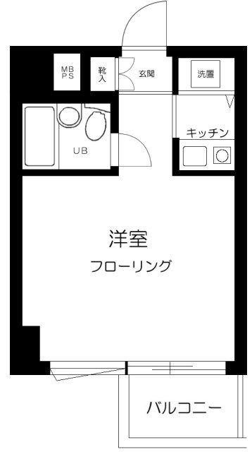 ライオンズプラザヨコハマ戸部 709号室 間取り