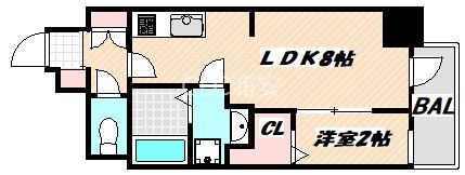 レフィールオーブ南行徳駅前 間取り図