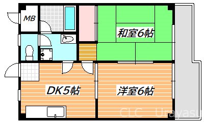 マンショングレート慶  間取り図