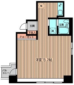 メゾン・デュ・オーラ　山下町 306号室 間取り