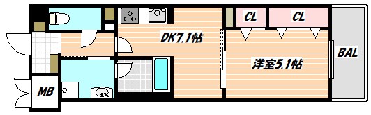 イーグルライズ舞浜 間取り図