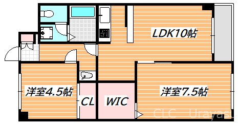 グランベール3号館 間取り図