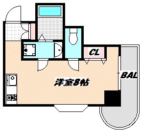 グランベール2号館 間取り図