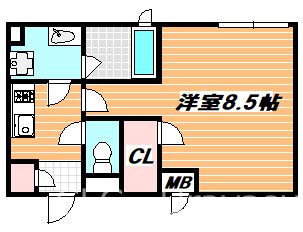 ラクラス南行徳 間取り図