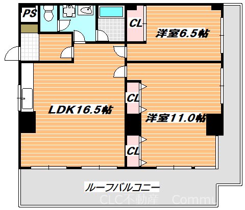 メゾン・ド・グリシーヌ 間取り図