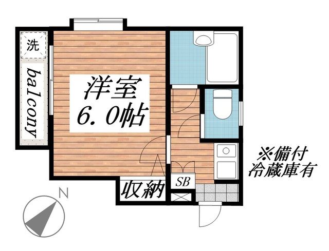 ジュネパレス市川第11  間取り図