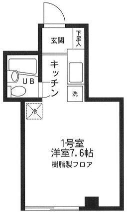 エステート門屋 301号室 間取り