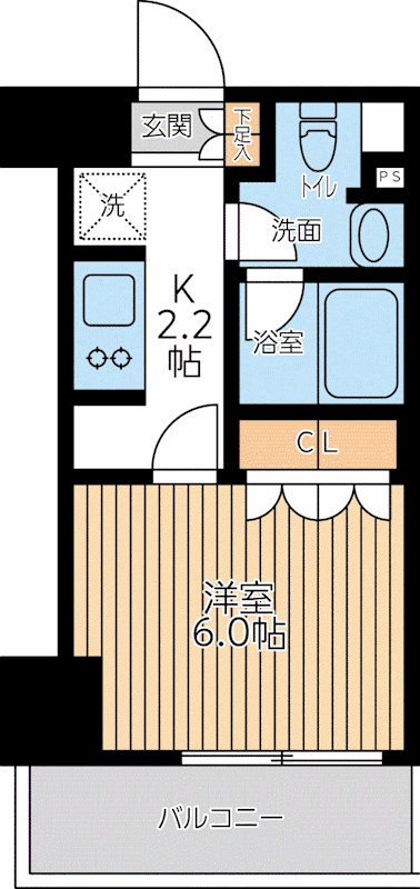 Ｃｉｔｙ　Ｌｕｘ　Ｔｏｂｅ 807号室 間取り