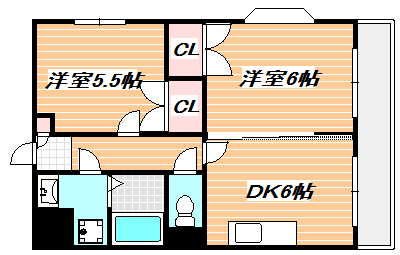 アルカサル宮前 間取り図