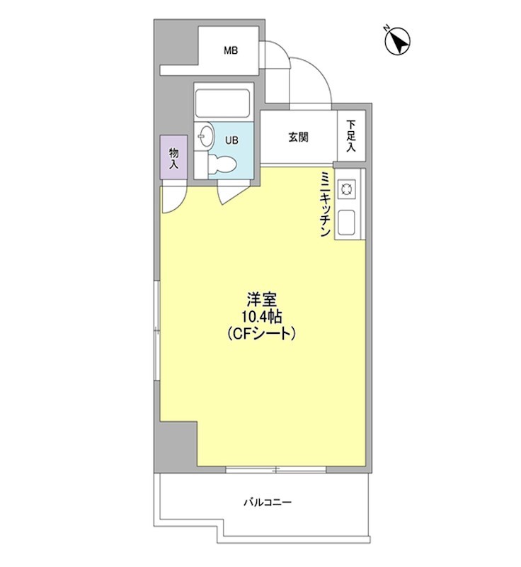 遠山ビル 203号室 間取り