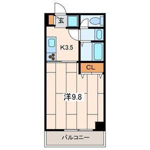 ローズマンションＲ＆Ａ 302号室 間取り