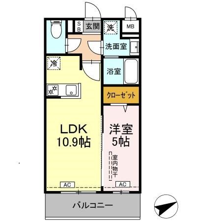 ロイジェントパークス西馬込 間取り図