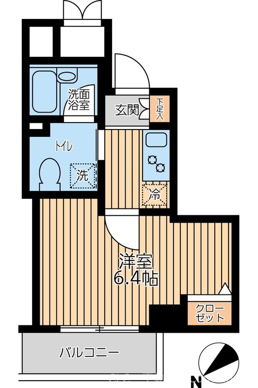 エマーレ行徳 間取り図