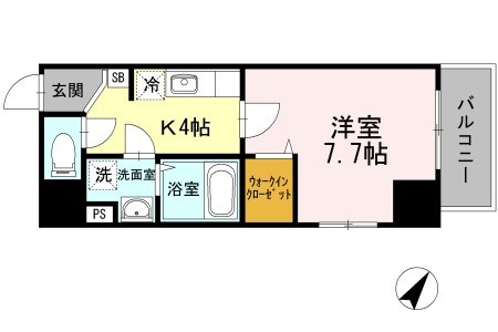 ＹＳＣ横浜ビル 303号室 間取り