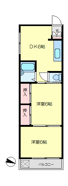 岩村ビル  間取り図