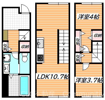 （仮称）行徳新築アパート 間取り図