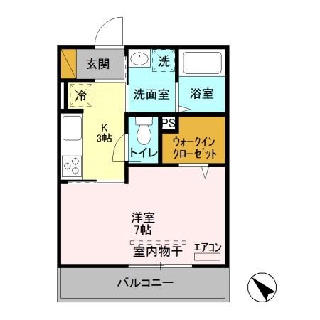 メゾン新浦安 間取り図