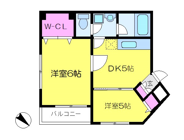 チェレステアルベロ 間取り図