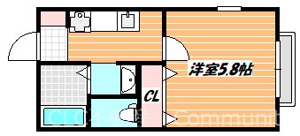 エスペラールⅢ 間取り図