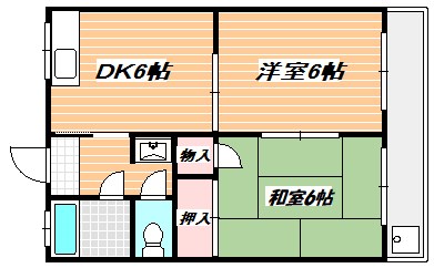 第５サンハイツ 間取り図