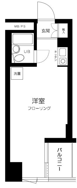 ライオンズマンション関内第５ 間取り図