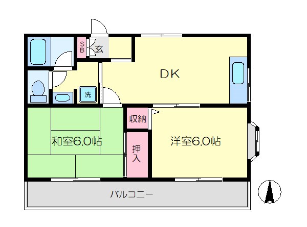 ドルチェクオリティ 間取り図