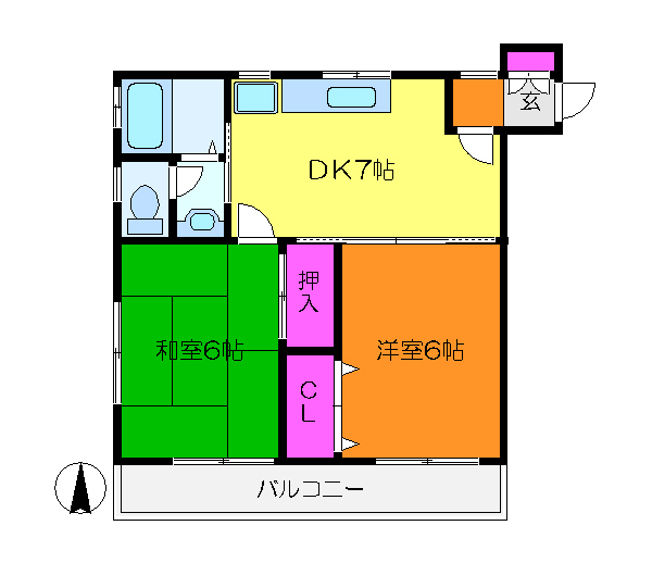 ドルチェクオリティ 間取り図