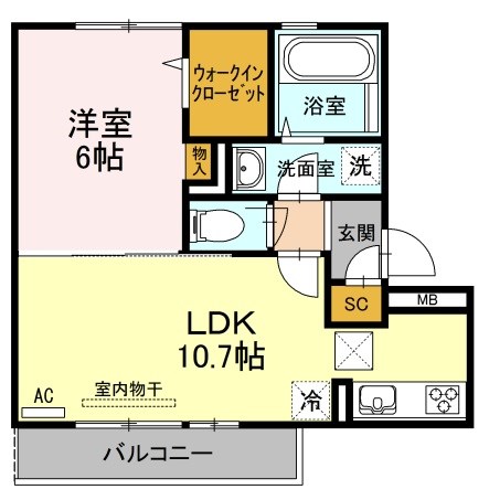 Carpe lux 間取り図