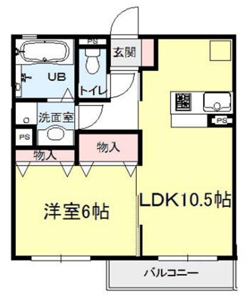 エトワール四谷 間取り