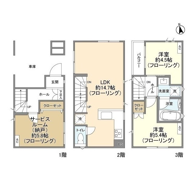 Ｋｏｌｅｔ川崎 間取り図